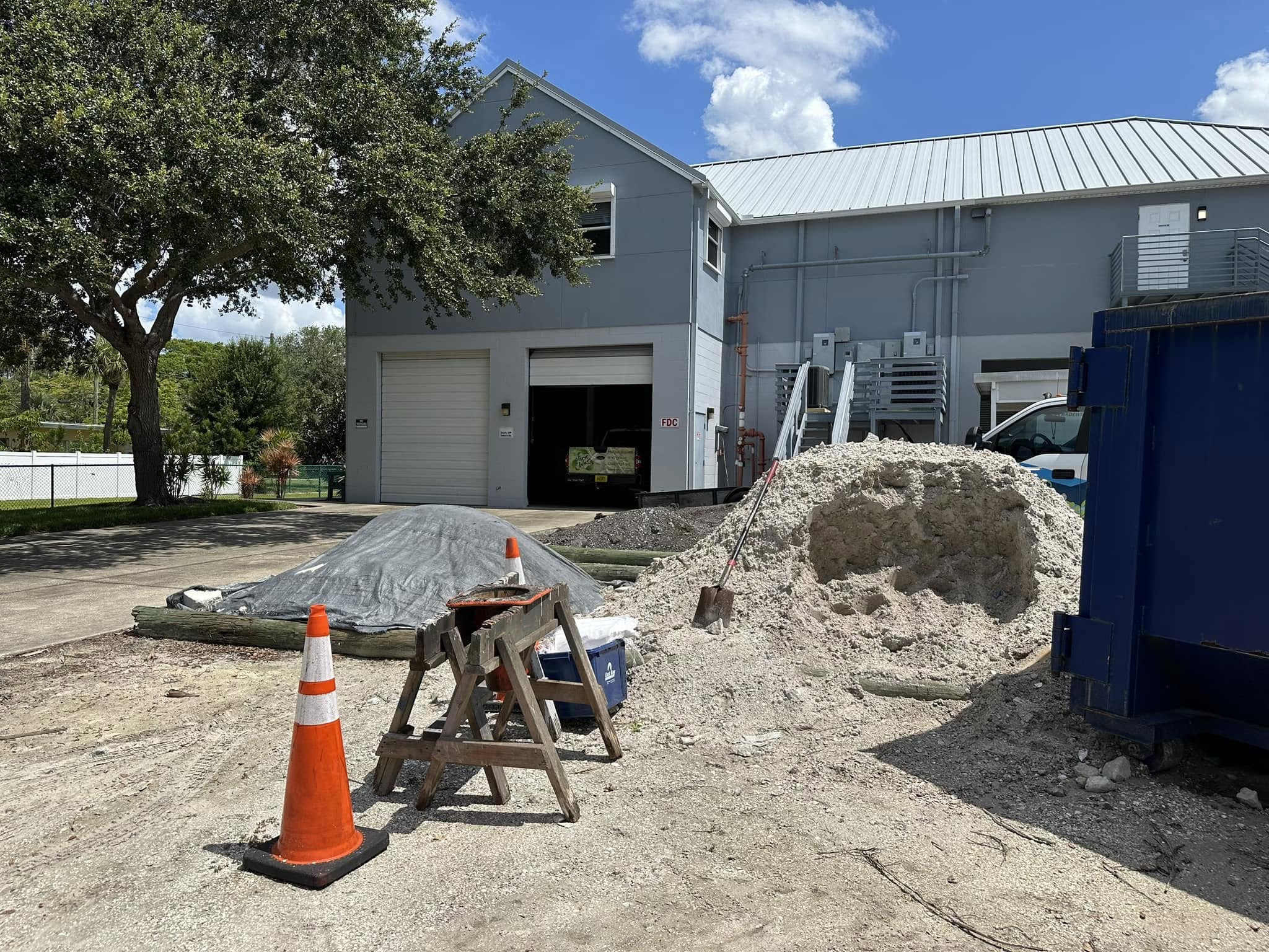 Sandbag Filling Station